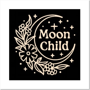 Moon child Posters and Art